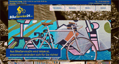 Desktop Screenshot of bikeservice24.com